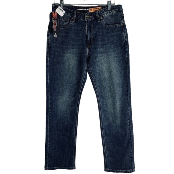 Hooey x Rock & Roll Denim Double Barrel Stackable Boot Leg Mens 30x32 NWT $88 - Picture 3 of 14